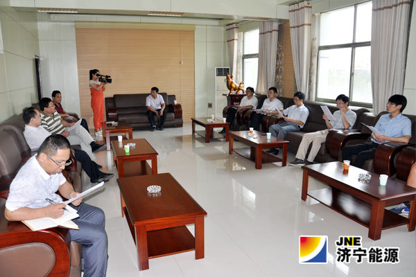 团市委书记钟称生到义桥煤矿调研