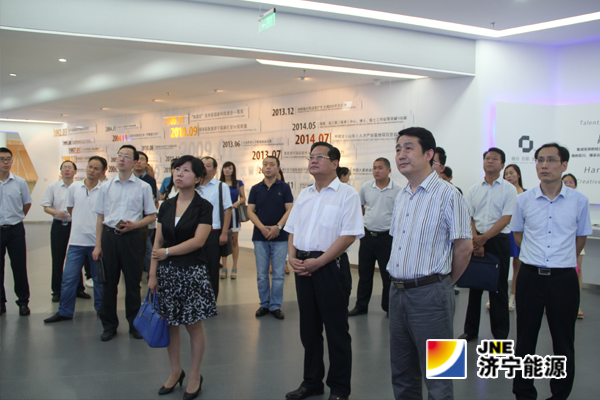 虢洪增到市高新技术开发区考察学习