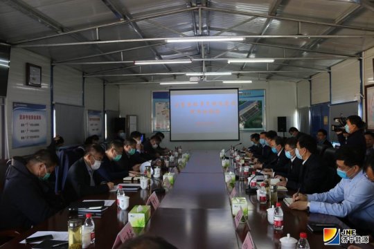 副市长张国洲到山东京杭多式联运项目现场调度堵点卡点难点问题