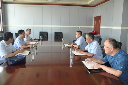 集团公司干部作风大整顿督导组到花园煤矿检查工作