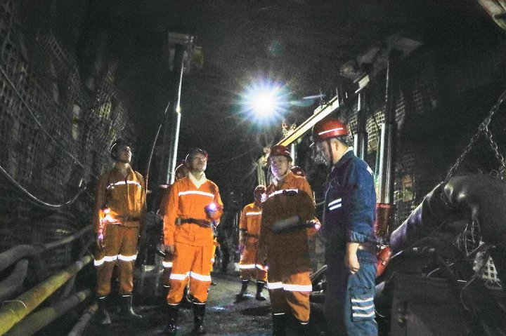 王崇景到义桥煤矿调研指导工作