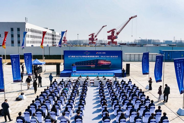 “欧洲第一单”！新能船业达飞项目船舶吉水