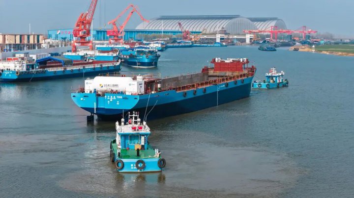 新能船业圆满完成第一季度交船任务，实现首季开门红