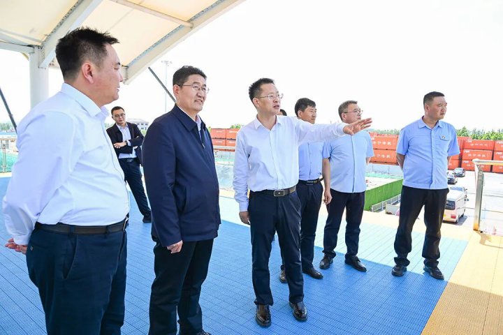省交通运输厅领导到山东融汇集团调研指导工作