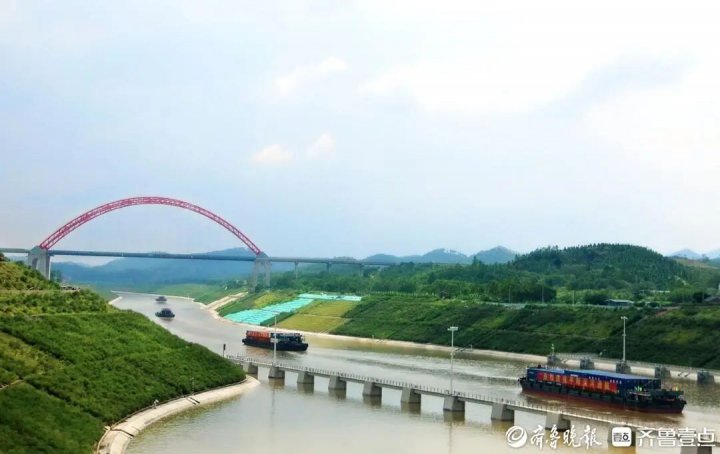 齐鲁晚报丨平陆运河通航了, 山东内河航运如何破局向海
